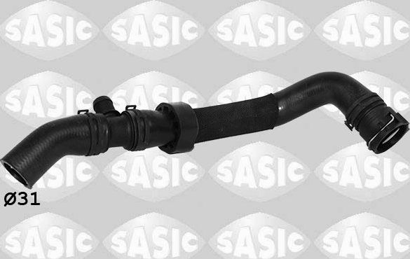 Патрубок радиатора (системы охлаждения) Sasic. Артикул 3406501