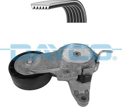 Приводной ремень поликлиновой с роликами (комплект) Dayco. Артикул KPV232
