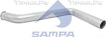 Глушитель Sampa задний для Scania 3 1987-1996. Артикул 041.332