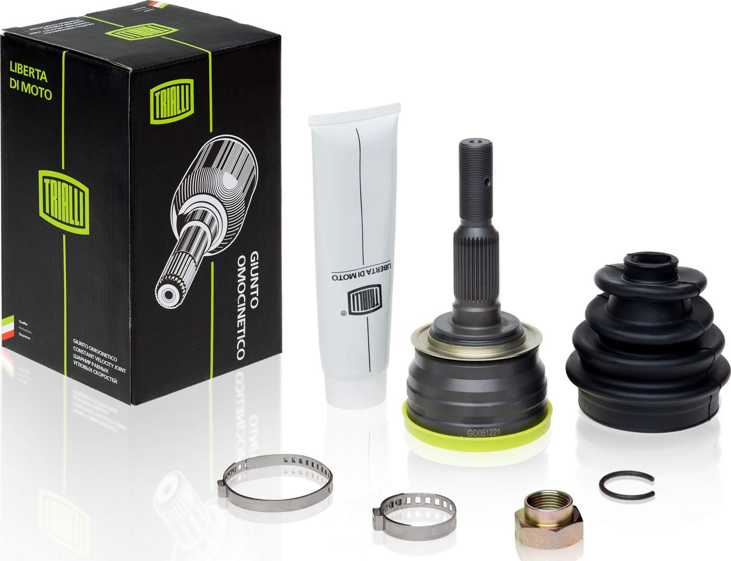 Шрус внутренний (граната) Trialli передний для Daewoo Espero 1993-1999. Артикул GO 051221