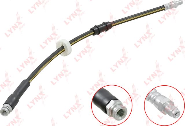 Тормозной шланг LYNXauto передний для Fiat Ducato II 2001-2006. Артикул BL-3470
