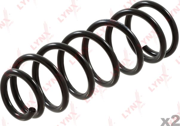 Пружина подвески LYNXauto задняя для Toyota Corolla E120, E130 2001-2008. Артикул SC-2708