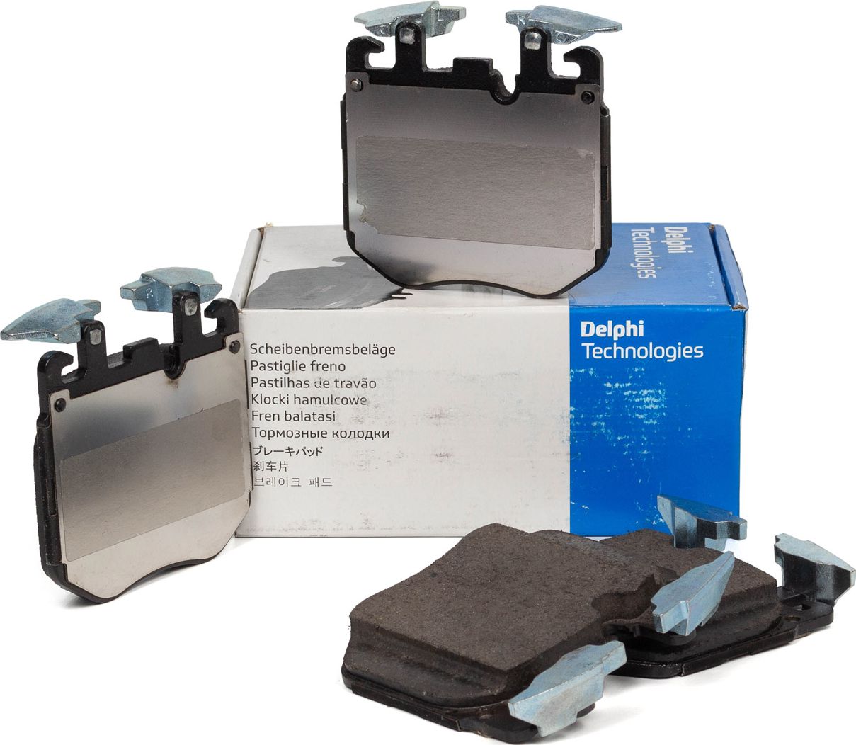 Тормозные колодки Delphi (Low-Metallic). Артикул LP3304