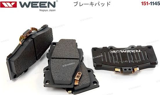 Тормозные колодки WEEN. Артикул 151-1145