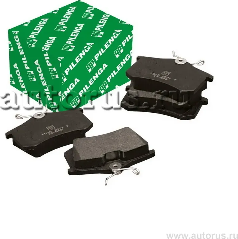 PILENGA Колодки тормозные дисковые задние  усиленные  VAG BORA  GOLF 3  4  POLO  PEUGEOT 307  405. Артикул fd-p2571t