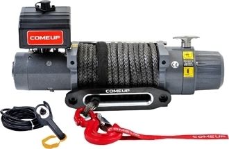 Лебёдка электрическая 12V COMEUP DV-12 light 12000 lbs 5443 кг (EAC) (синтетический трос). Артикул 850121