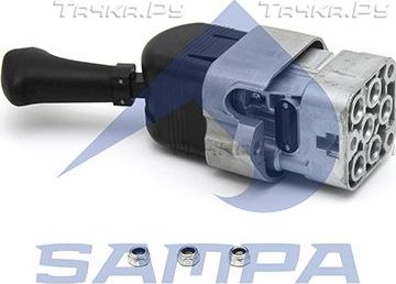 Кран тормозной ручной Sampa для Mercedes-Benz Actros MP2 2002-2008. Артикул 092.134