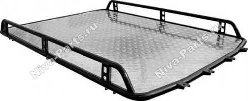 Багажник экспедиционный Niva-Parts с алюминиевым листом без поперечины для УАЗ Hunter 2003-2026. Артикул NP-0035