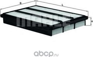 Воздушный фильтр Mahle-Knecht для Mitsubishi Pajero IV 2006-2025. Артикул LX 2885