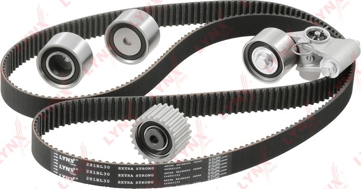 Ремень ГРМ с роликами (комплект) LYNXauto. Артикул PK-1318