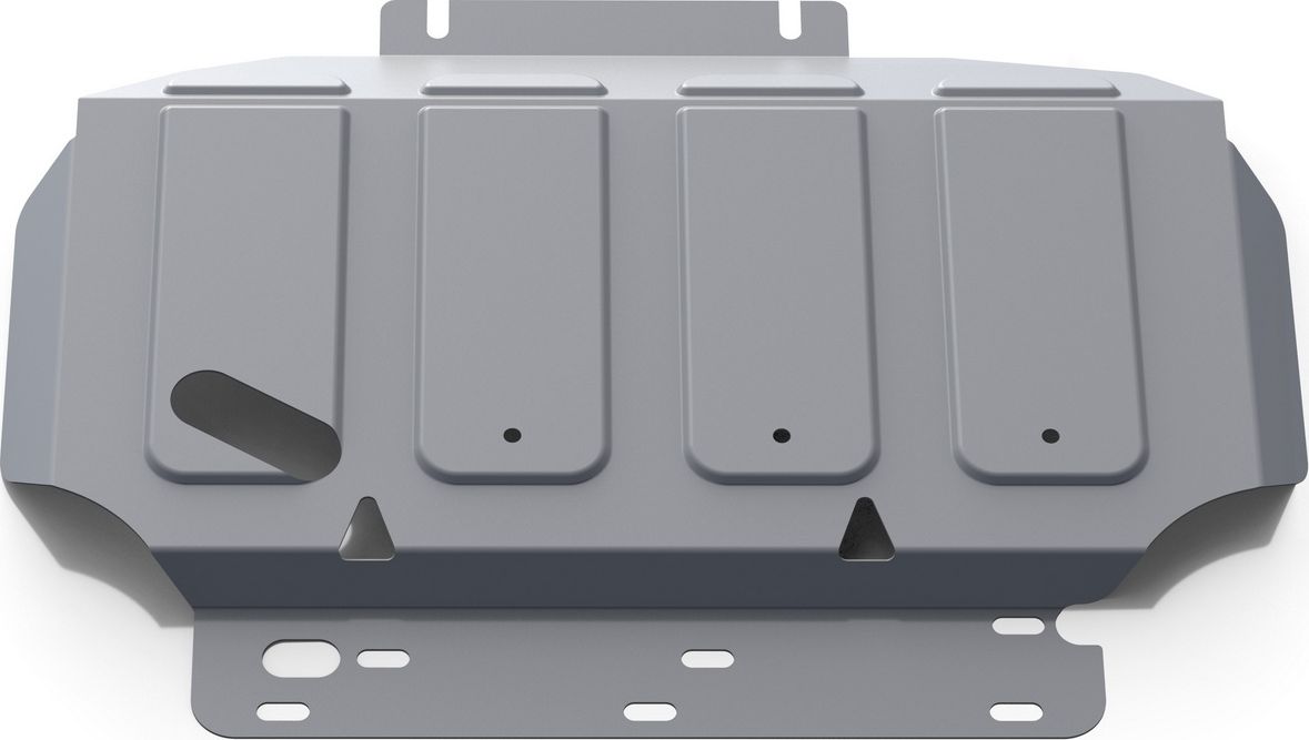 Защита алюминиевая Rival для картера Nissan Pathfinder R51 2004-2014. Артикул 333.4105.2