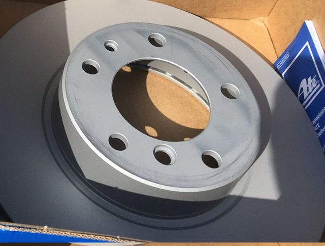 Тормозной диск ATE передний для BMW 7 II (E32) 1986-1994. Артикул 24.0128-0101.1