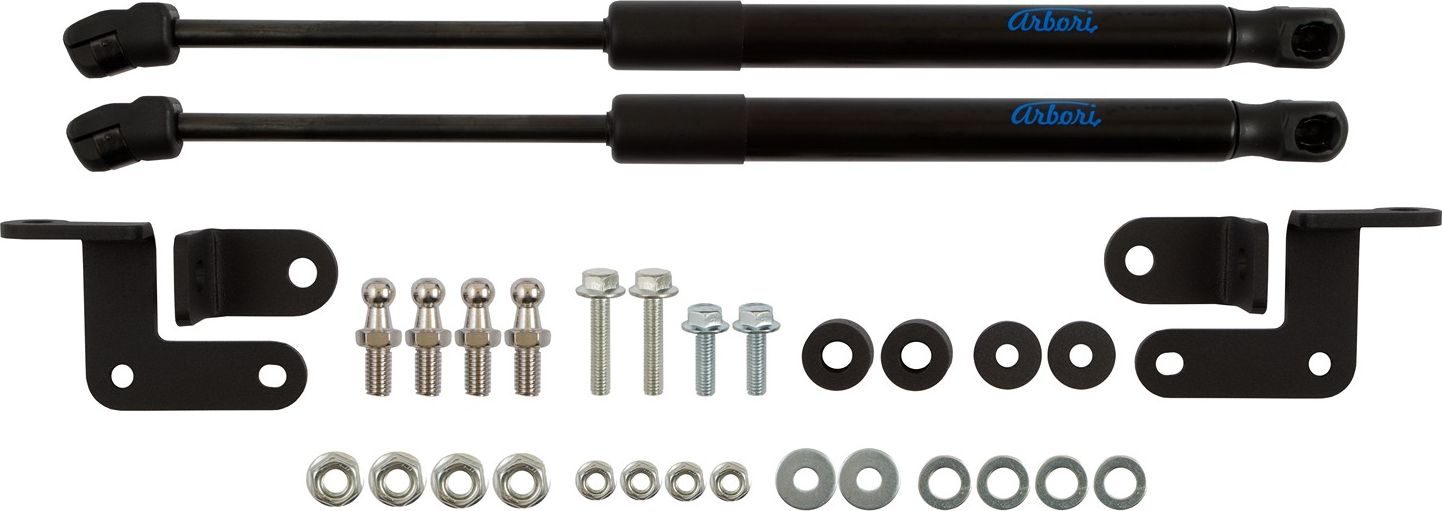 Амортизаторы (упоры) капота Arbori для Livan X3 Pro 2022-2026. Артикул ARBORI.HD.072101