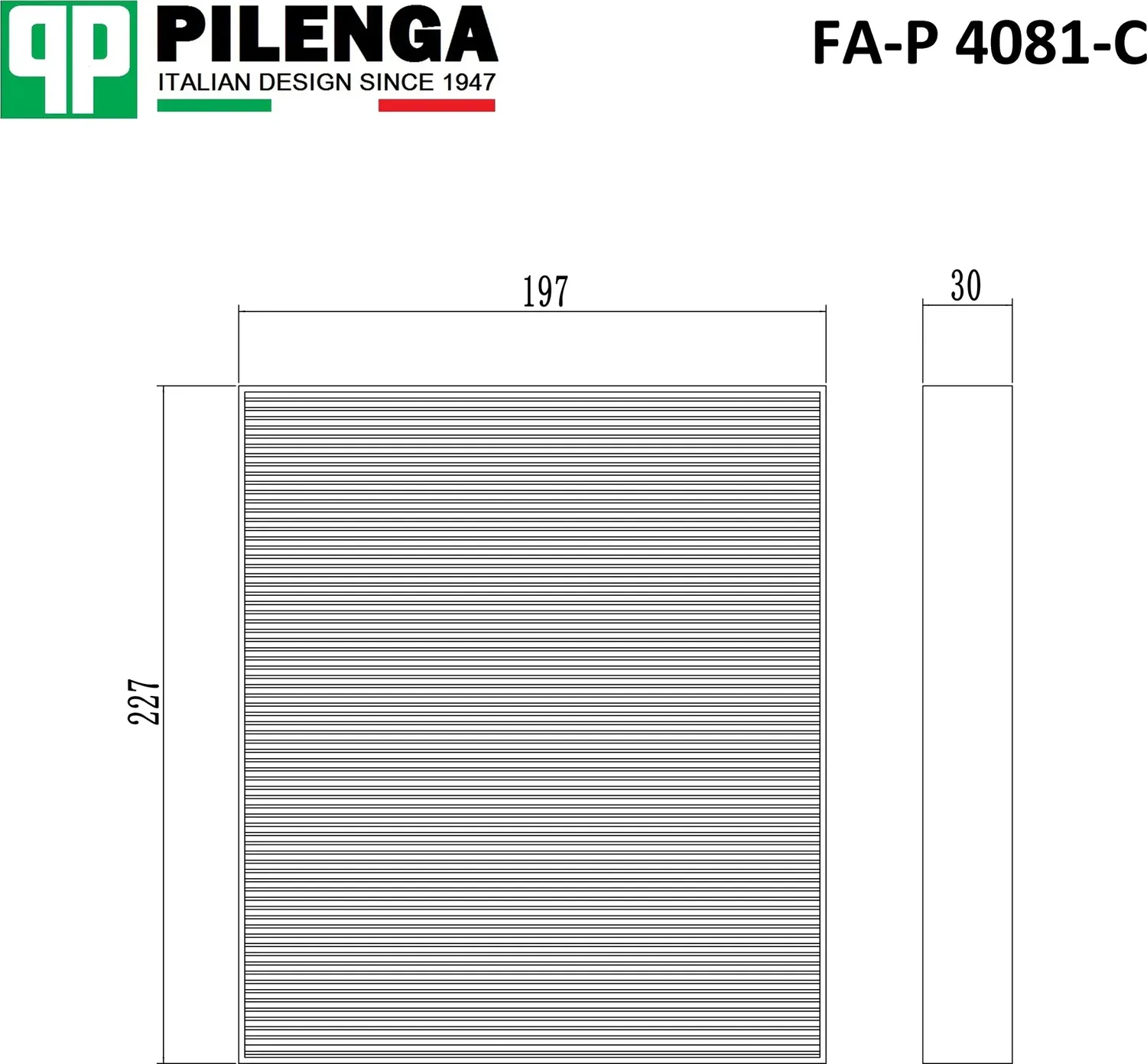 PILENGA Фильтр салонный  угольный  NISSAN  INFINITI Patrol VI  FX35 I  QX56 II Pilenga. Артикул fa-p4081-c