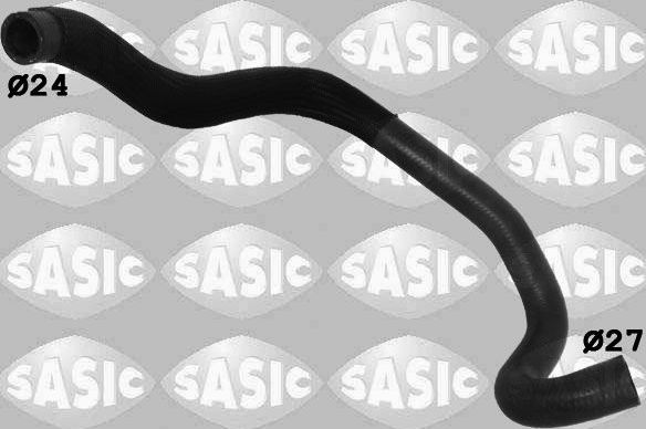 Патрубок радиатора (системы охлаждения) Sasic. Артикул 3400041