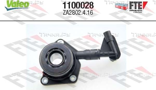 Выжимной подшипник сцепления FTE для Mazda 2 II (DE) 2008-2014. Артикул 1100028
