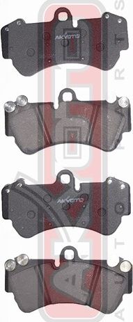 Тормозные колодки Akyoto Packing AKYOTO. Артикул AKD-0345