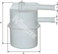 Топливный фильтр MFilter для Mitsubishi L300 I 1980-1994. Артикул BF 05