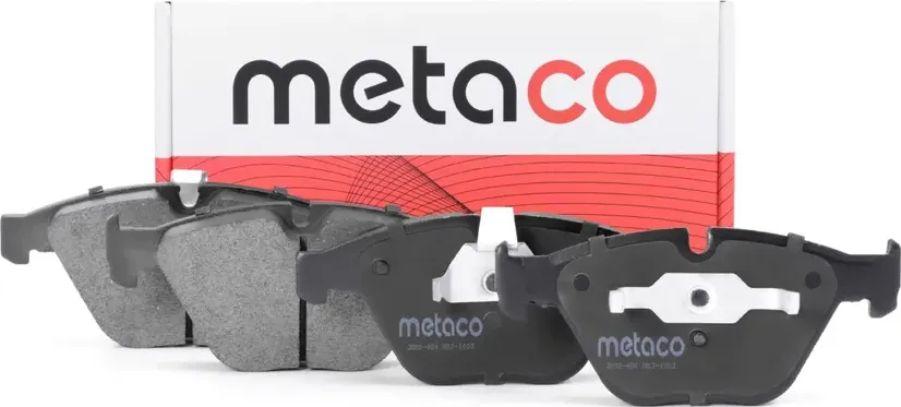 Колодки тормозные передние к-кт (Metaco). Артикул 3000484