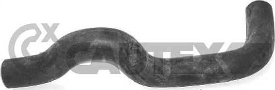 Патрубок системы охлаждения (радиатора) Cautex верхний для Peugeot 607 I 2000-2005. Артикул 031165