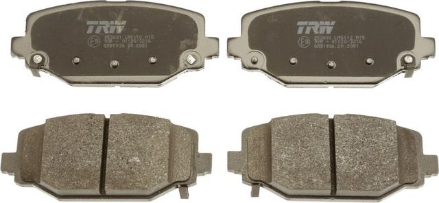 Тормозные колодки TRW задние для Fiat Freemont 2011-2016. Артикул GDB1936