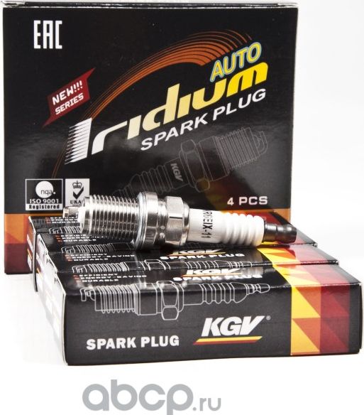 Свечи KGV Daewoo, Kia, Mazda (Iridium) KGV. Артикул BKR6EIX11