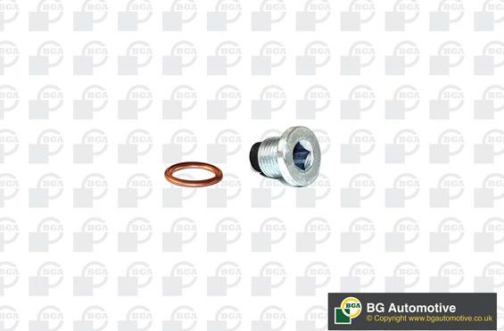 Сливная пробка масляного поддона двигателя BGA. Артикул PK1403