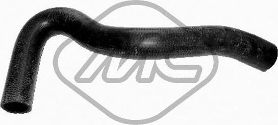 Патрубок радиатора (системы охлаждения) Metalcaucho. Артикул 08976