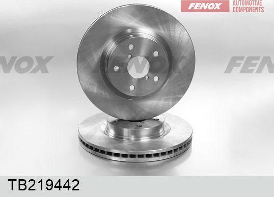 Тормозной диск Fenox. Артикул TB219442