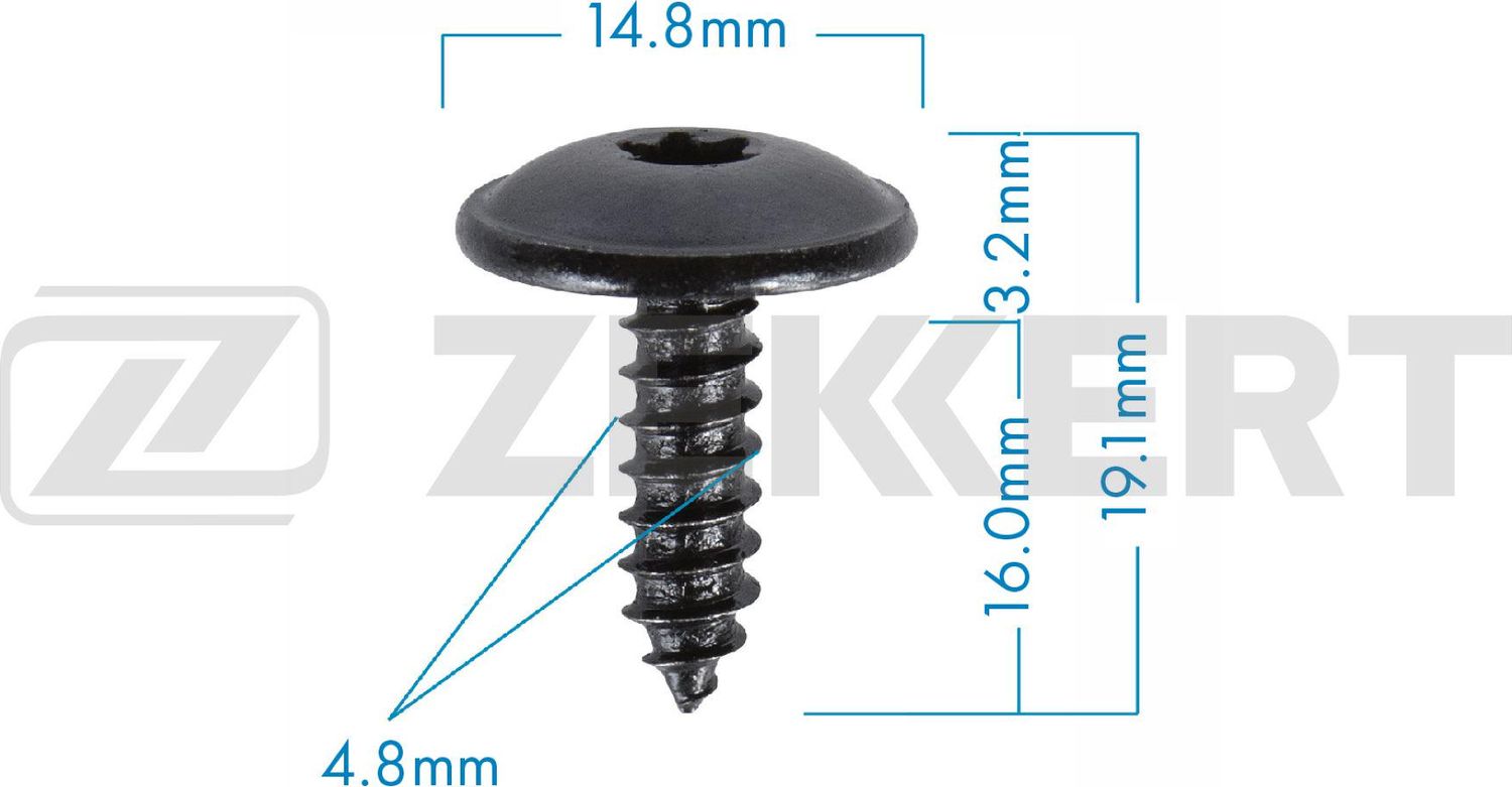 Клипса Zekkert. Артикул BE-1223