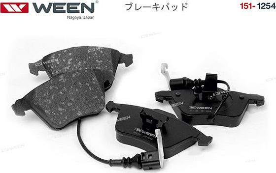 Тормозные колодки WEEN. Артикул 151-1254