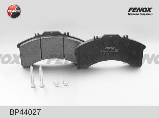 Тормозные колодки Fenox передние для IVECO EuroTech 1992-2026. Артикул BP44027