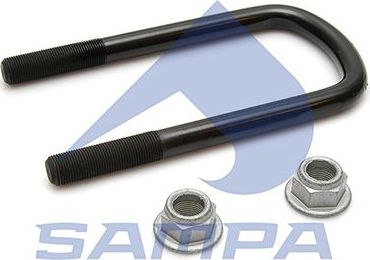 Стремянка рессоры Sampa для Mercedes-Benz Atego 2 2004-2013. Артикул 010.144/1