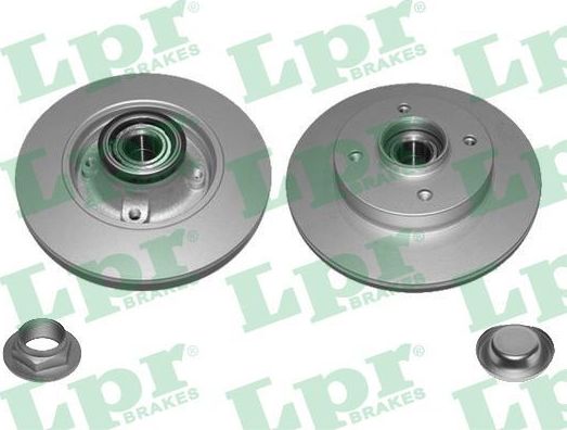 Тормозной диск LPR LPR HUB BRAKE DISC LINE - FULL COATED. Артикул C1013PRCA
