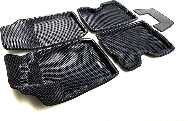 Коврики Euromat 3D EVA для салона Renault Kaptur 2016-2026. Артикул EM3DEVA-004206