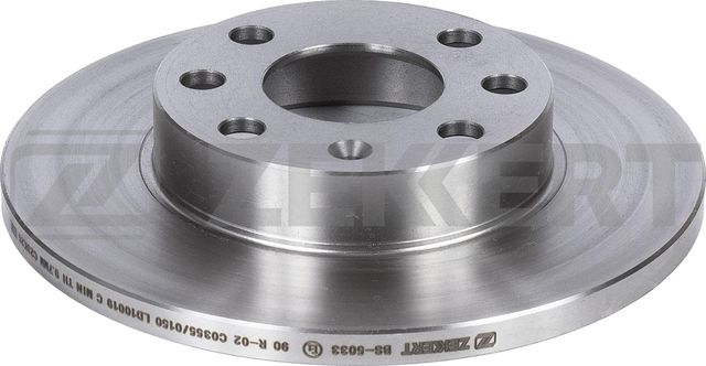 Тормозной диск Zekkert передний для Opel Ascona C 1981-1988. Артикул BS-5033