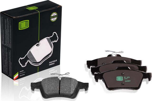 Тормозные колодки Trialli задние для Mazda 3 II (BL) 2008-2014. Артикул PF 1072