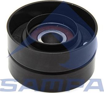 Натяжной ролик (натяжитель) приводного поликлинового ремня Sampa. Артикул 200.348