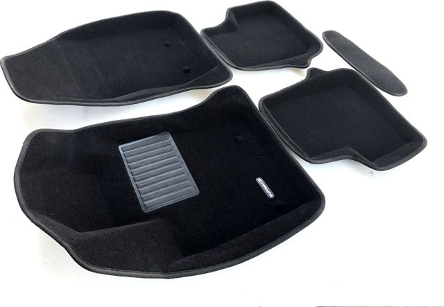 Коврики текстильные Euromat 3D Business для салона Jeep Renegade 2018-2026. Артикул EMC3D-002763