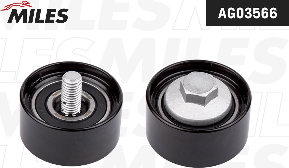 Ролик ремня приводного KIA PICANTO 1.0/1.1 11- (Miles). Артикул AG03566