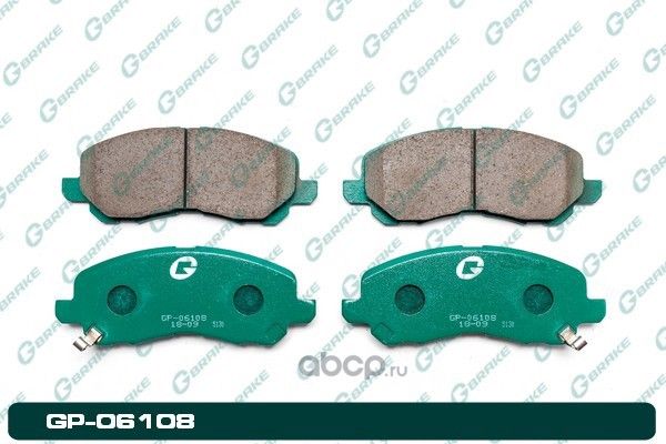 Колодки тормозные (G-Brake). Артикул GP06108