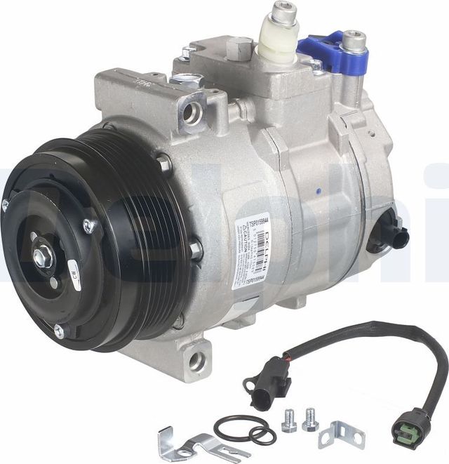 Компрессор кондиционера Delphi для Mercedes-Benz Vito II (W639) 2003-2014. Артикул TSP0159944