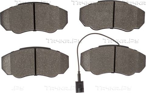 Тормозные колодки Zentparts. Артикул Z07354