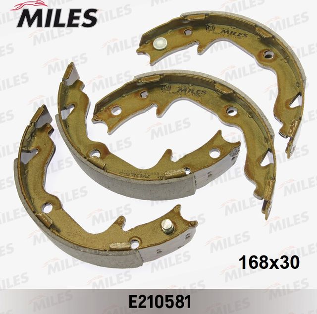 Тормозные колодки (стояночная тормозная система) Miles. Артикул E210581