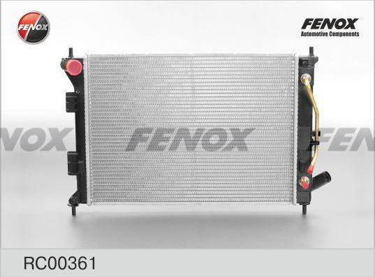 Радиатор охлаждения двигателя Fenox. Артикул RC00361