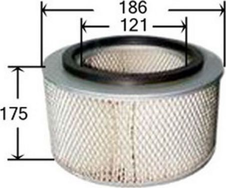 Воздушный фильтр JS Asakashi. Артикул A9316