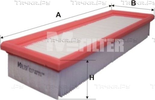 Воздушный фильтр MFilter для Citroen Xantia I 1993-2003. Артикул K 217