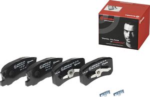 Тормозные колодки Brembo задние для Mitsubishi Pajero II 1999-2000. Артикул P 54 031