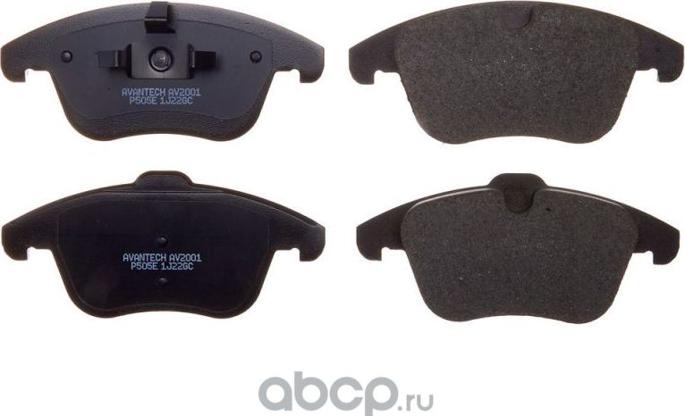 К-т торм. колодок fr ford, volvo, land rover (Avantech). Артикул AV2001