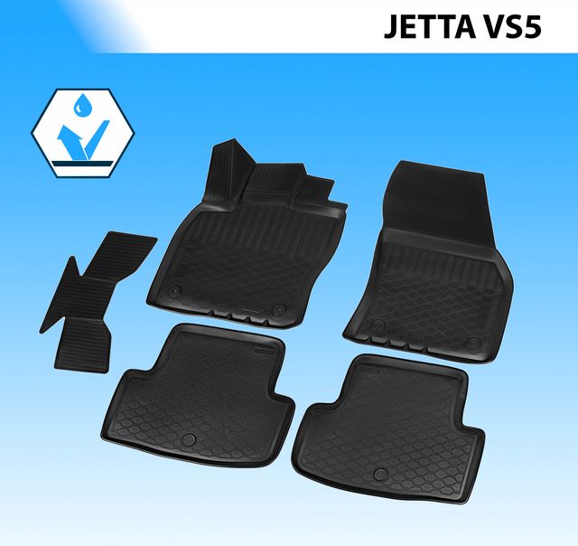 Коврики Rival для салона Jetta VS5 2019-2026. Артикул 15601001